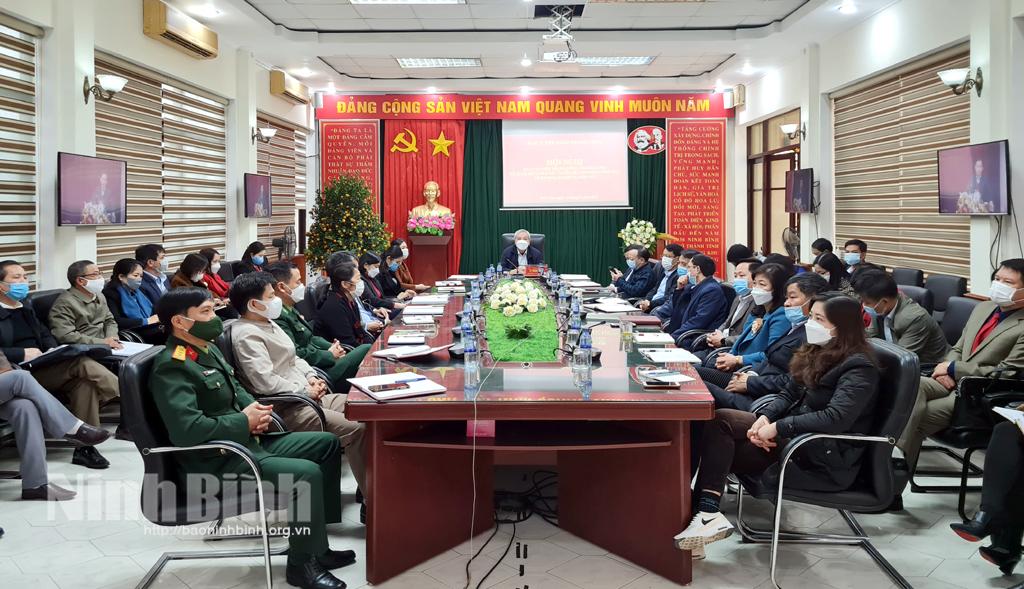 Hội nghị báo cáo viên tháng 1