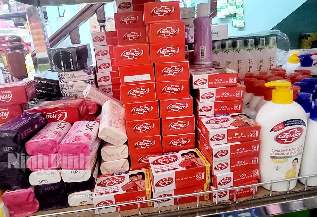 Đa dạng các sản phẩm xà phòng tắm