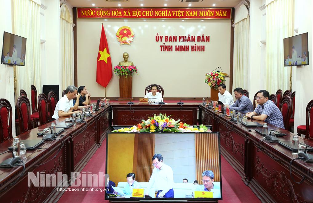 Hội nghị trực tuyến Ban Chỉ đạo Nhà nước các công trình, dự án quan trọng quốc gia, trọng điểm ngành Giao thông vận tải