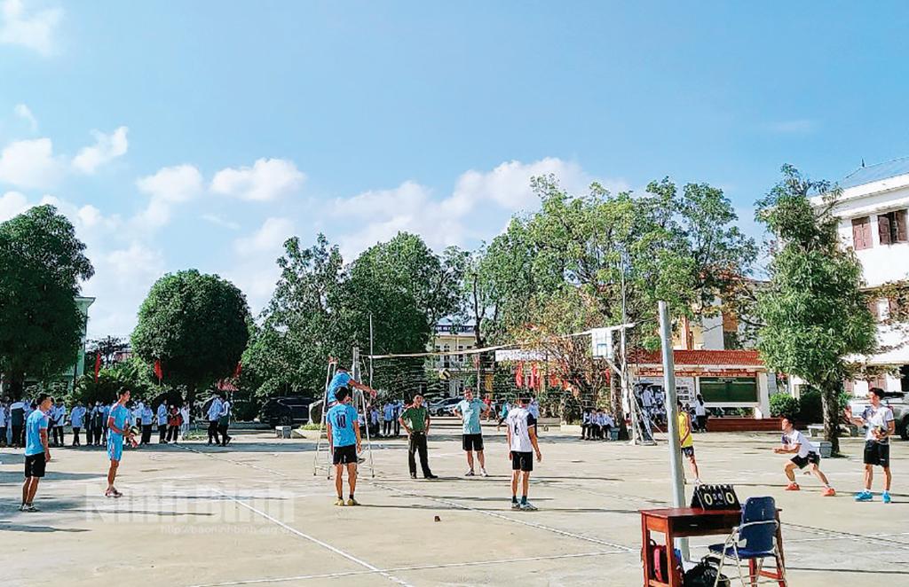 Tổ chức Giải Bóng chuyền thanh niên huyện Gia Viễn năm 2022