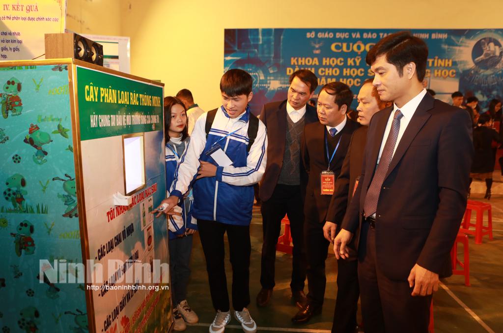 107 dự án tham gia Cuộc thi KHKT cấp tỉnh dành cho học sinh trung học năm học 2022-2023