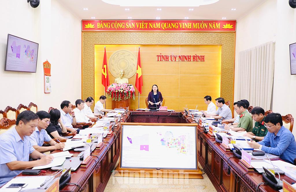 Hội nghị Ban Thường vụ Tỉnh ủy