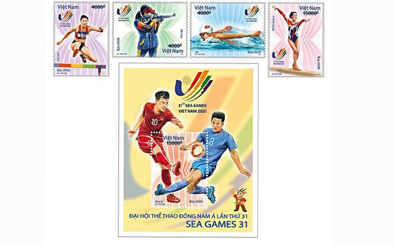 Phát hành bộ tem SEA Games 31