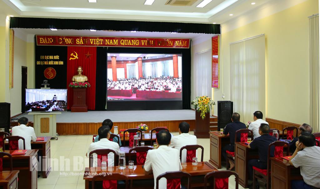 Bộ Tài chính tổ chức hội nghị trực tuyến sơ kết công tác tài chính - ngân sách Nhà nước 6 tháng đầu năm