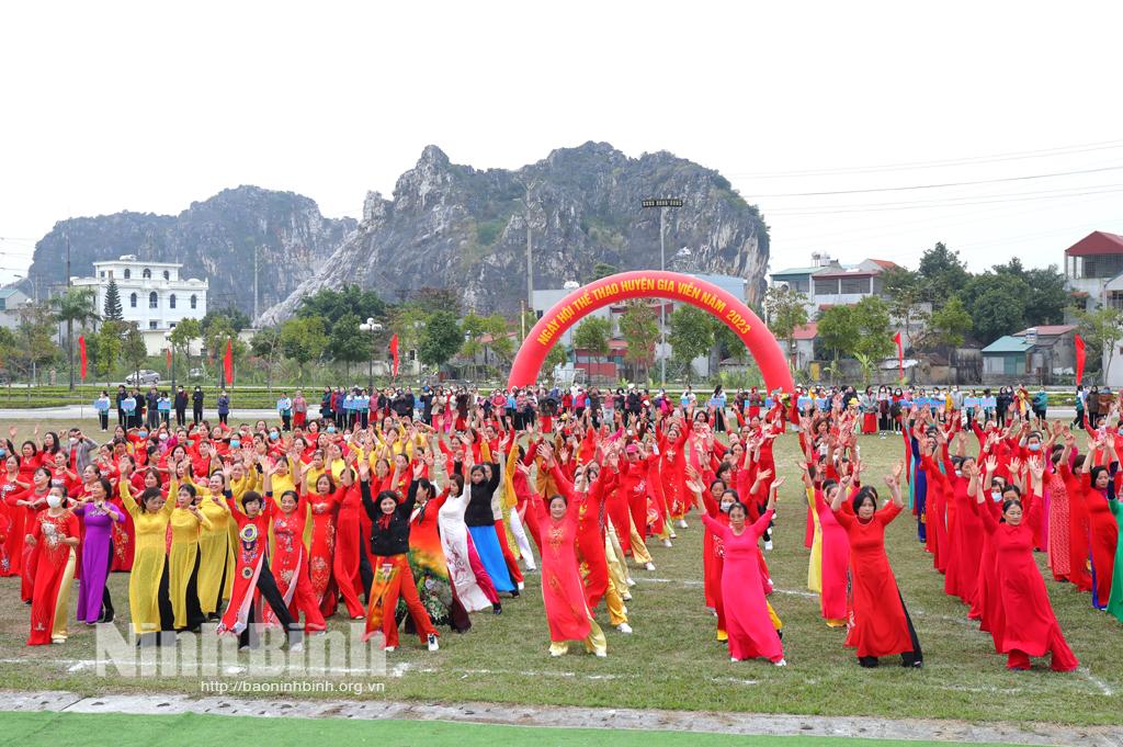 Gia Viễn tổ chức Ngày hội thể thao