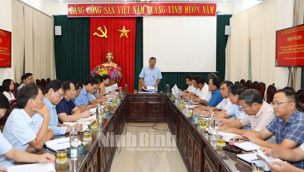 Sở Nông nghiệp và PTNT sơ kết công tác 9 tháng đầu năm