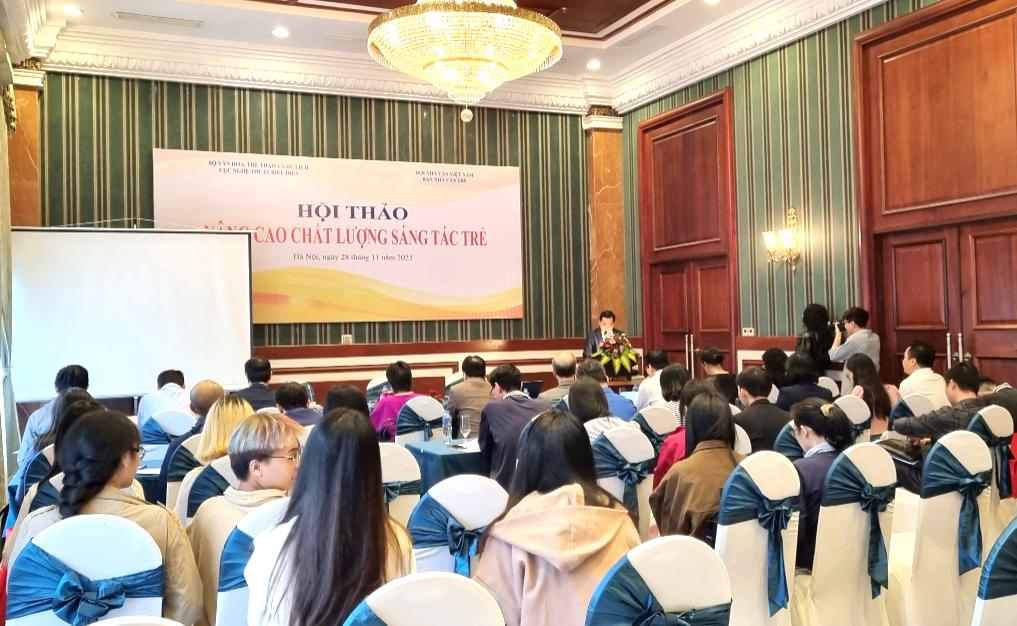 Nâng cao chất lượng sáng tác trẻ