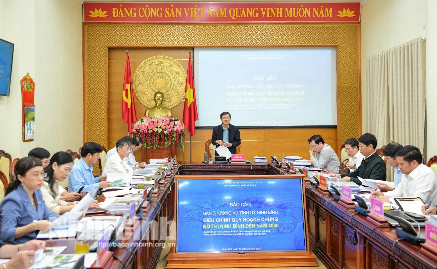 Hội nghị Ban Thường vụ Tỉnh ủy