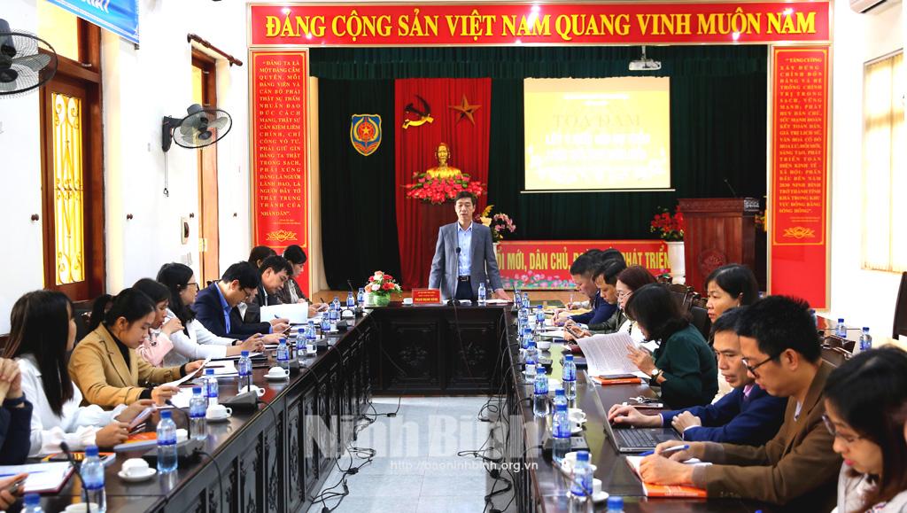 Sở Tư pháp tổ chức tọa đàm lấy ý kiến vào dự thảo Luật Đất đai (sửa đổi)