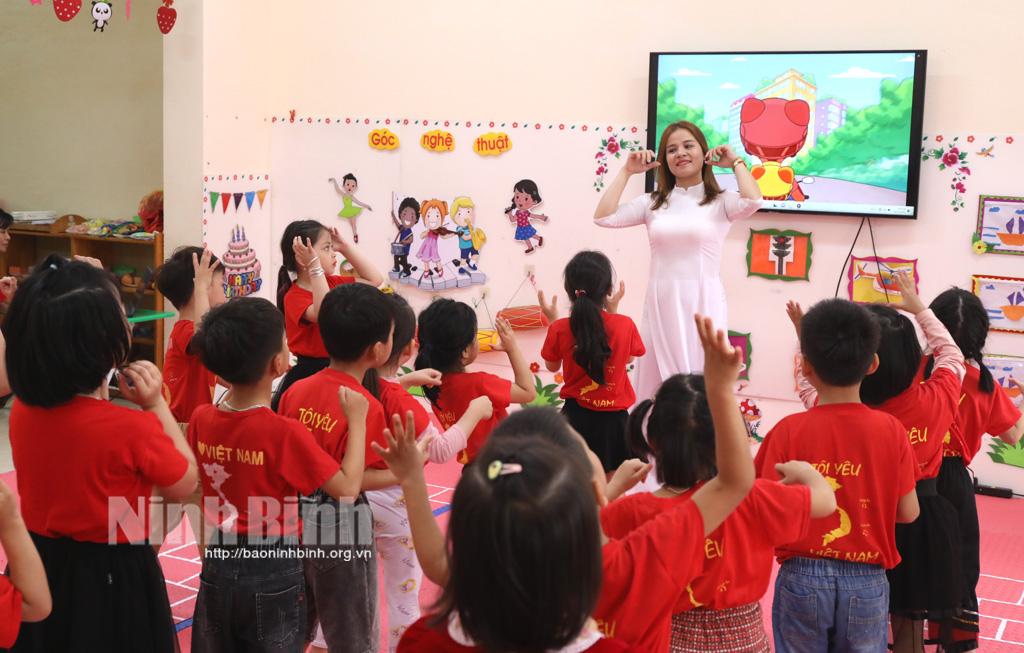 Khai mạc Hội thi Giáo viên dạy giỏi cơ sở giáo dục mầm non huyện Yên Mô năm học 2022-2023