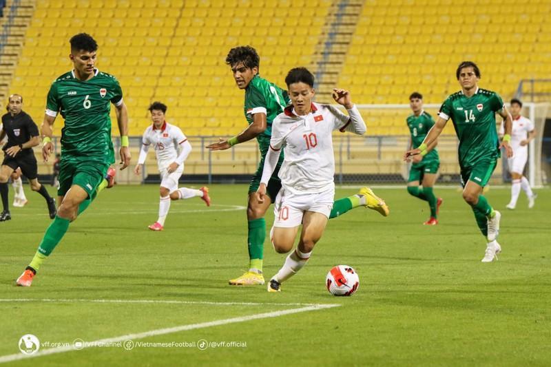 Nhận hai thẻ đỏ, U23 Việt Nam thua U23 Iraq 0-3
