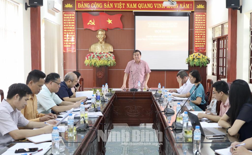 Triển khai kế hoạch tổ chức Giải chạy "Cúc Phương Jungle Paths năm 2023"