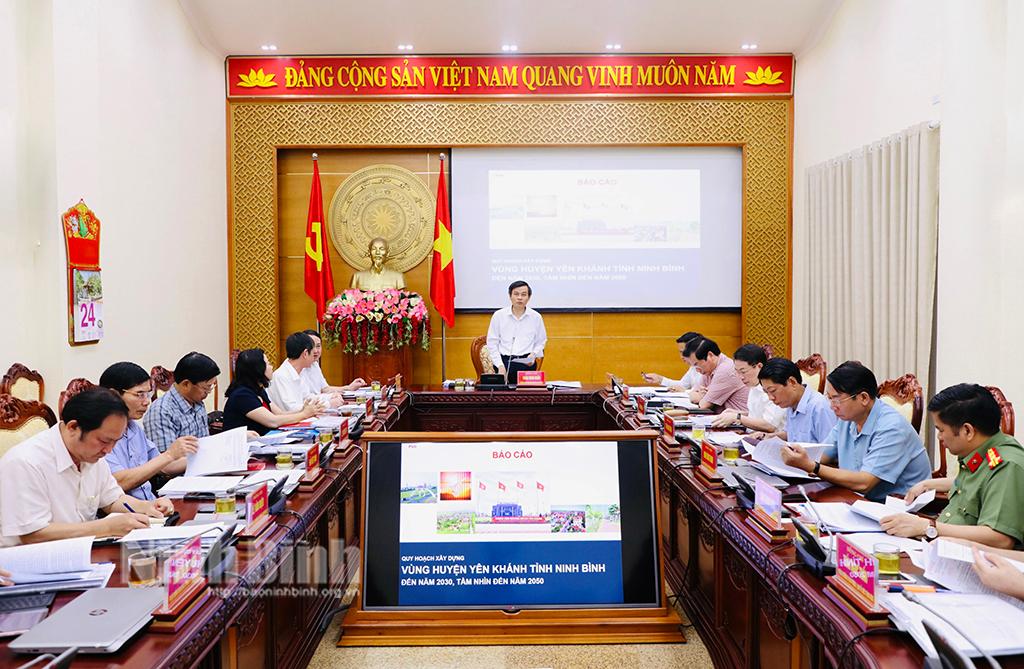 Hội nghị Ban Thường vụ Tỉnh ủy