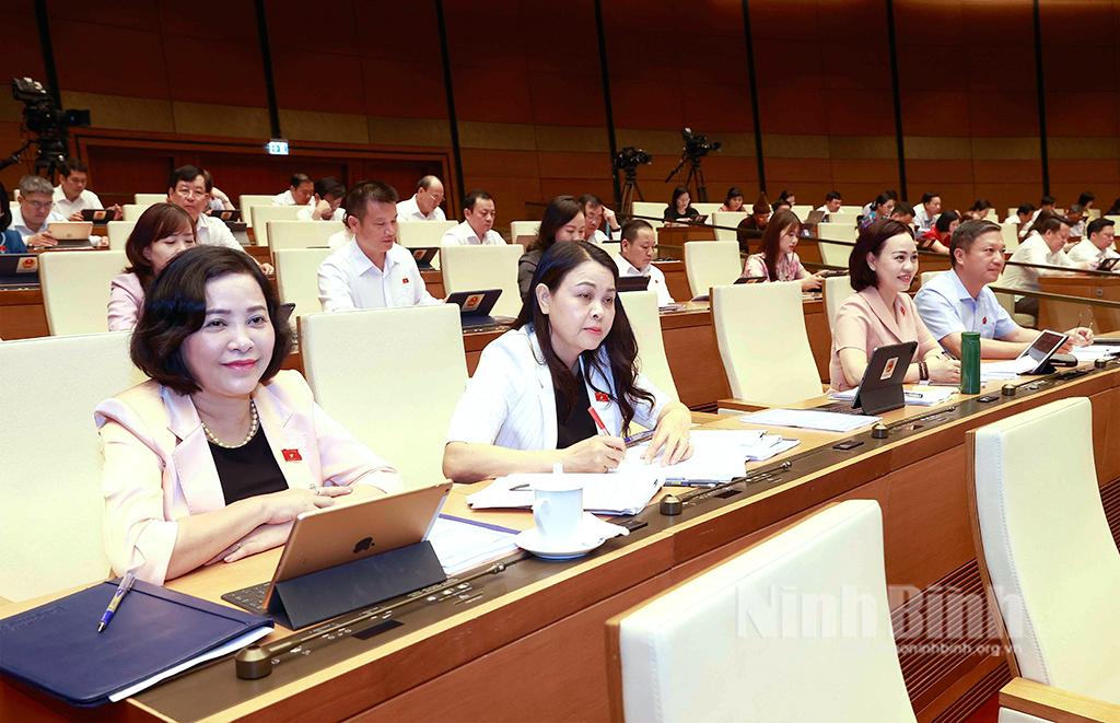 Kỳ họp thứ 5 Quốc hội khóa XV: Thảo luận về một số dự án Luật