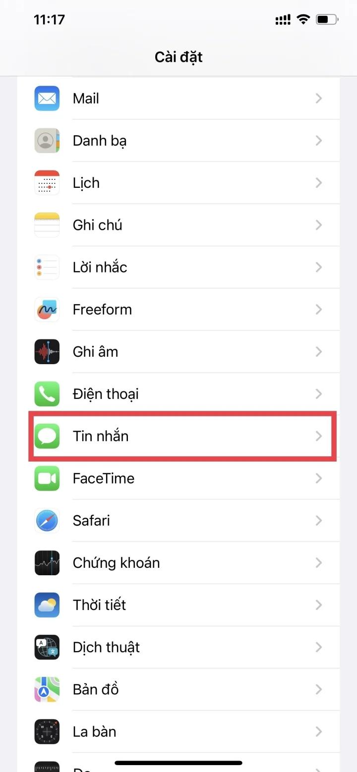 Cách lọc tin nhắn rác trên iPhone