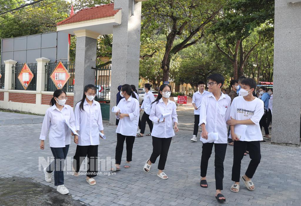 Ngày đầu Kỳ thi tốt nghiệp THPT 2023 diễn ra an toàn, nghiêm túc