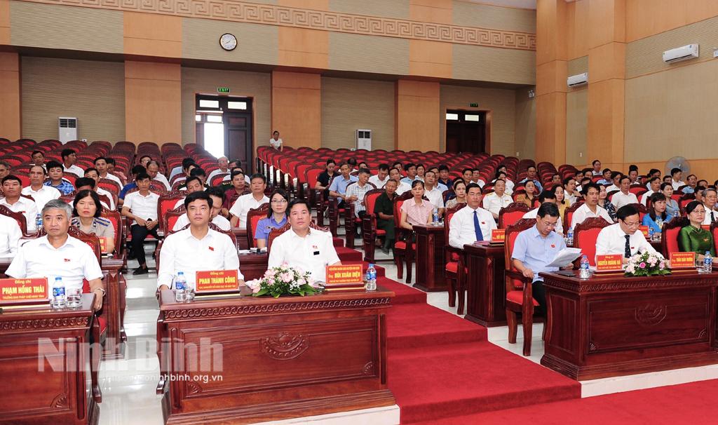 HĐND huyện Kim Sơn khóa XX tổ chức kỳ họp thứ 14