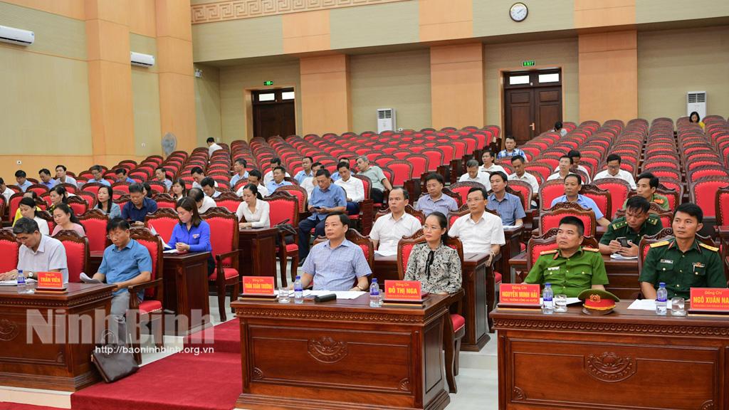 Huyện ủy Kim Sơn sơ kết 5 năm thực hiện Nghị quyết số 35-NQ/TW của Bộ Chính trị