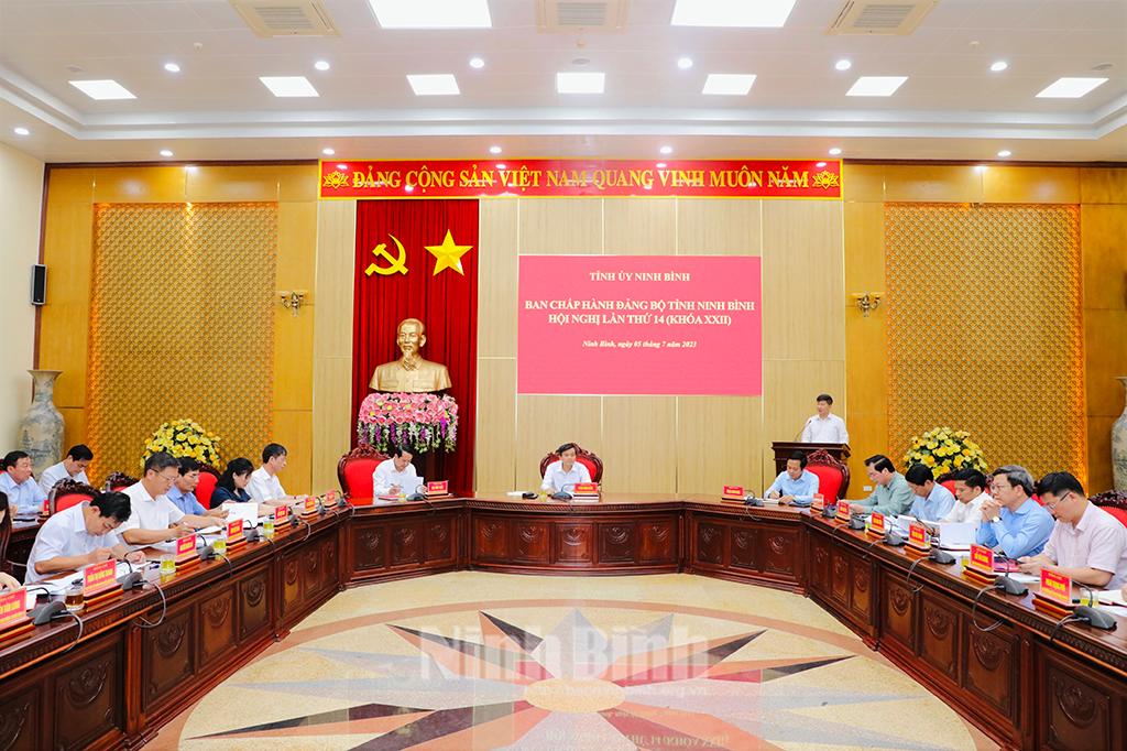 Hội nghị Ban Chấp hành Đảng bộ tỉnh lần thứ 14