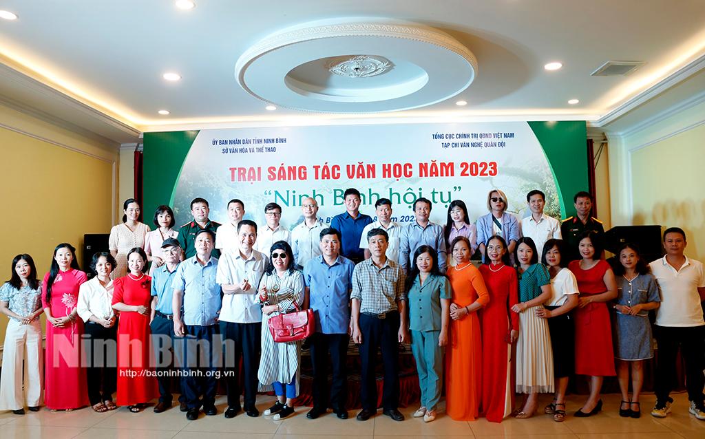 Bế mạc Trại sáng tác văn học năm 2023 "Ninh Bình hội tụ"