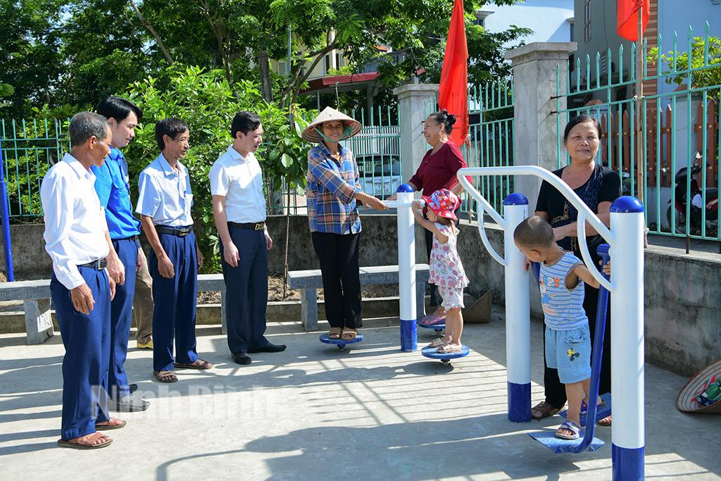 Liên Sơn: Dân vận khéo trong xây dựng khu dân cư nông thôn mới kiểu mẫu