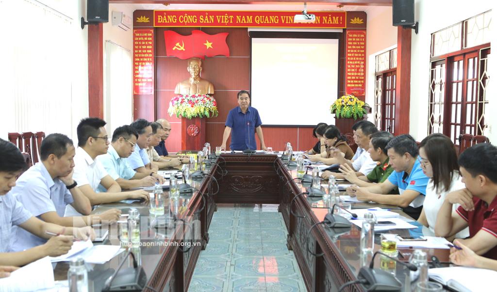 Triển khai công tác tổ chức Giải bóng đá nhi đồng Cúp PT&TH tỉnh; Giải vật dân tộc tỉnh năm 2023