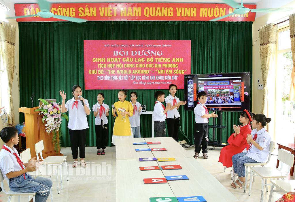 Bồi dưỡng sinh hoạt câu lạc bộ Tiếng Anh cấp Tiểu học