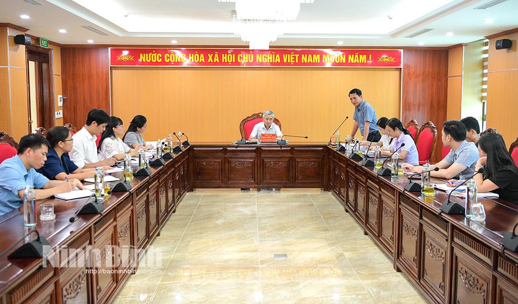 HĐND tỉnh giám sát công tác quản lý Nhà nước về xử lý chất thải tại huyện Nho Quan