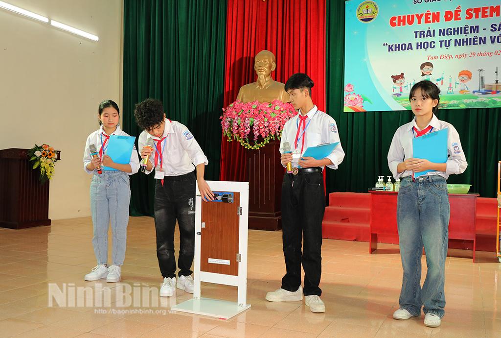 Chuyên đề STEM cấp tỉnh "Trải nghiệm-sáng tạo: Khoa học tự nhiên với cuộc sống"