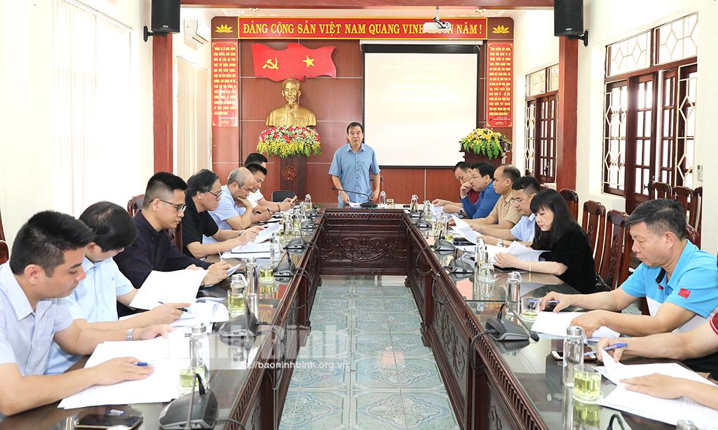 Triển khai kế hoạch tổ chức Giải vô địch vật dân tộc Quốc gia lần thứ 28