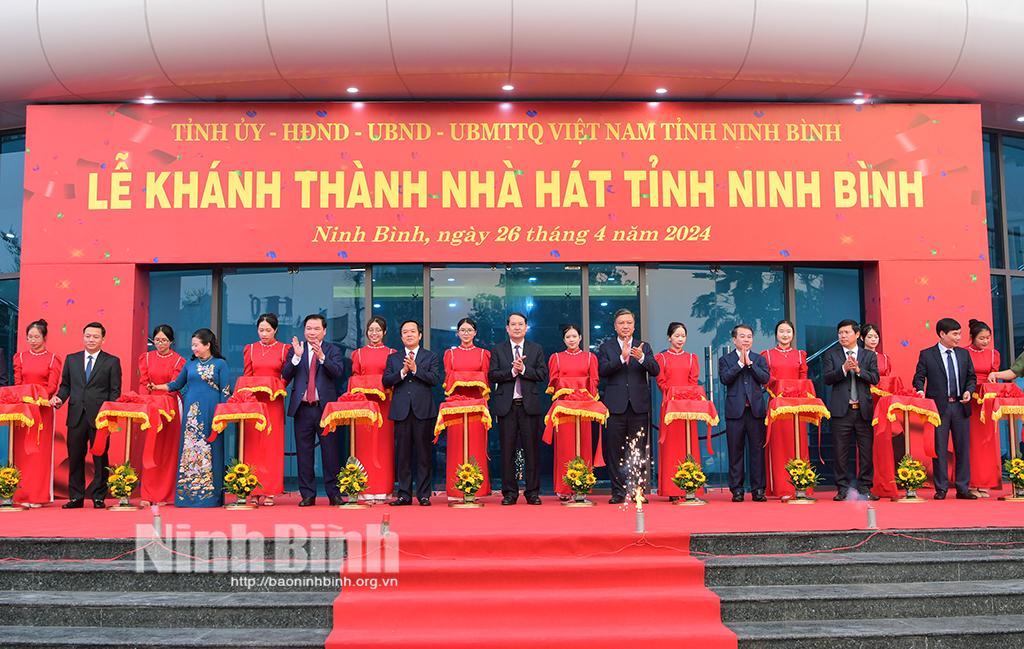 Khánh thành Nhà hát tỉnh Ninh Bình