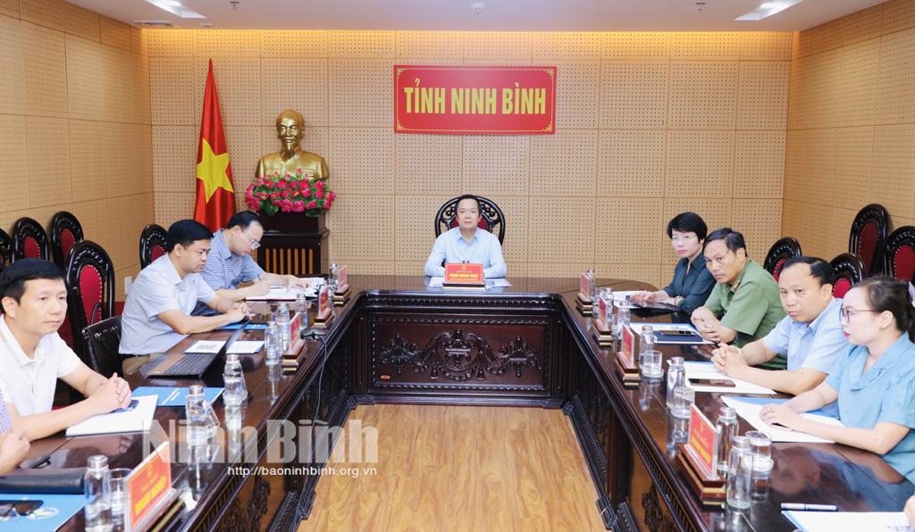 Hội nghị trực tuyến "Thúc đẩy số hóa ngành nông nghiệp"