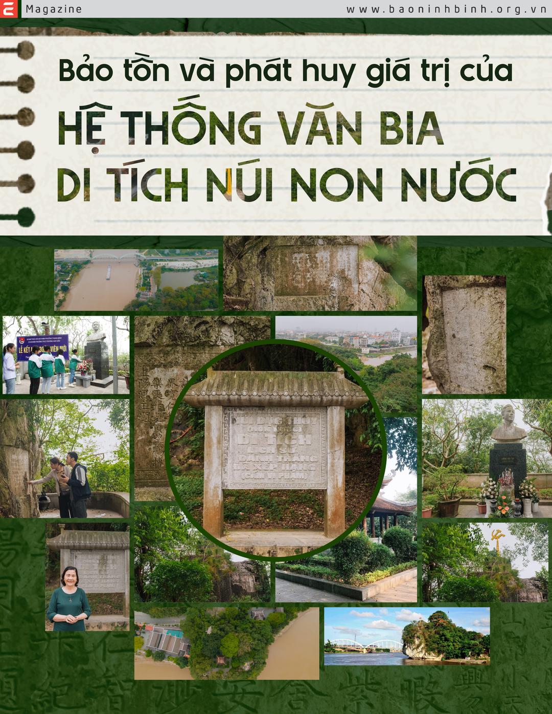(Emagazine) - Bảo tồn và phát huy giá trị của hệ thống văn bia di tích núi Non Nước