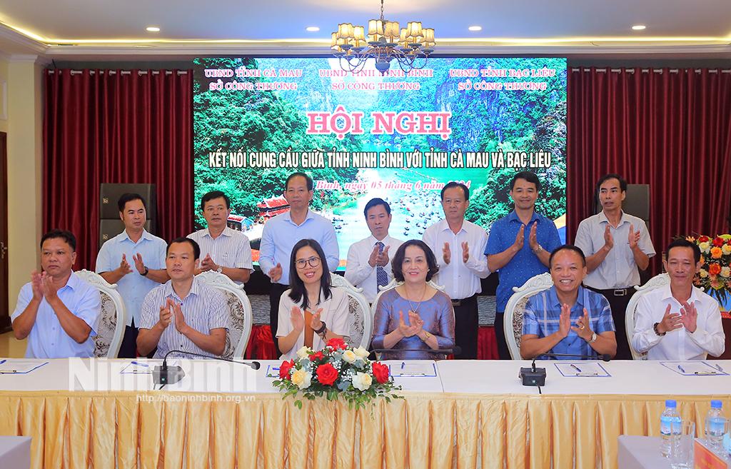 Ninh Bình - Cà Mau - Bạc Liêu: Kết nối cung cầu hàng hóa năm 2024