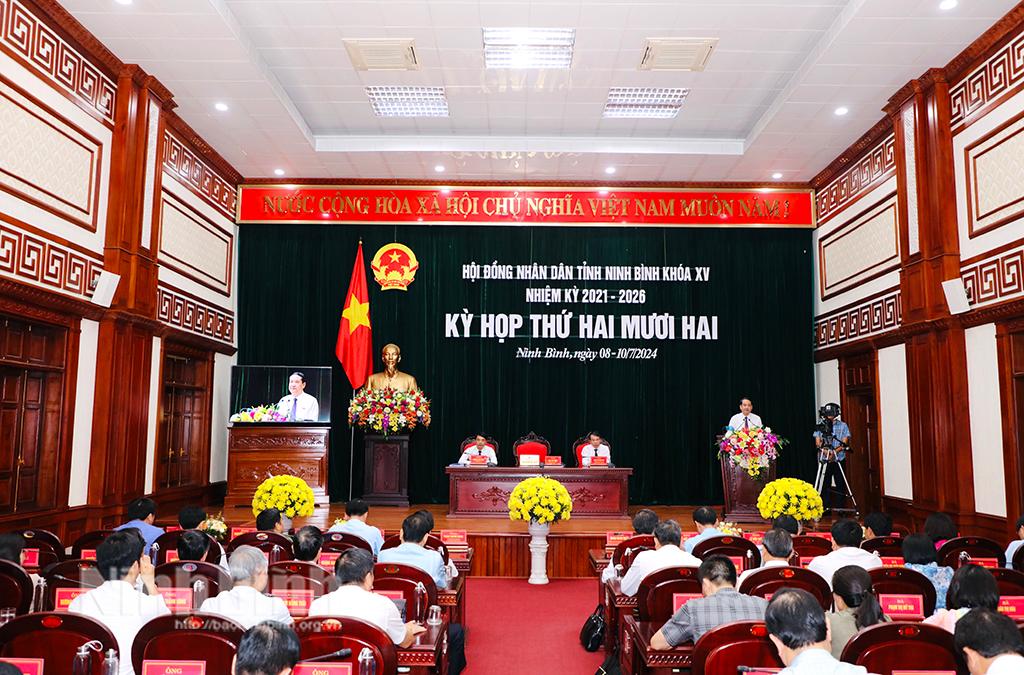 Bế mạc kỳ họp thứ 22, HĐND tỉnh khóa XV