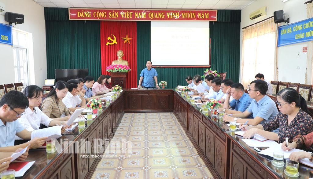 Sở Lao động, Thương binh và Xã hội triển khai nhiệm vụ những tháng cuối năm