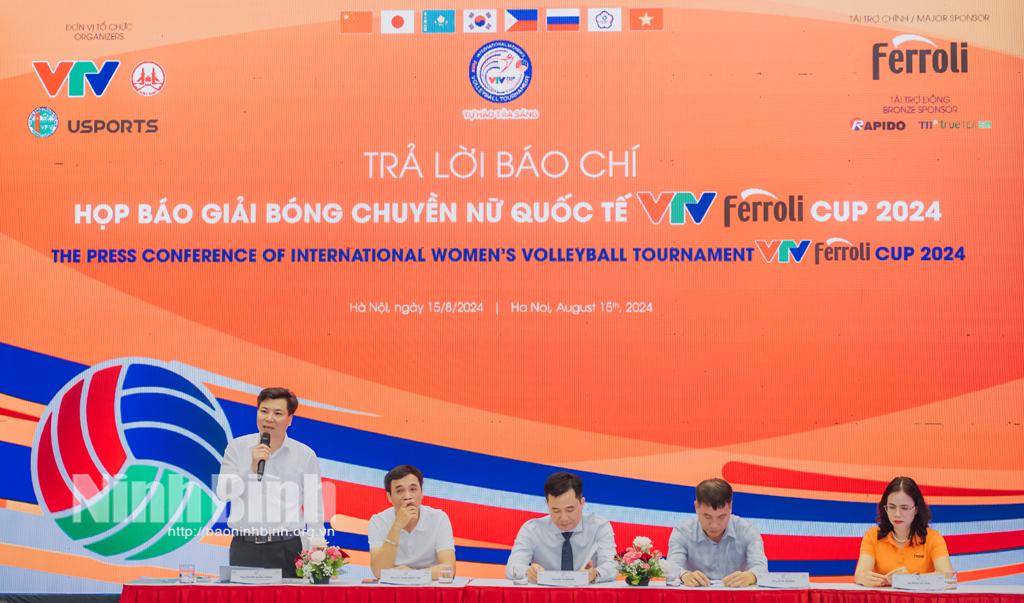 Ninh Binh to host International Women's Volleyball Tournament - VTV Cup Ferroli 2024