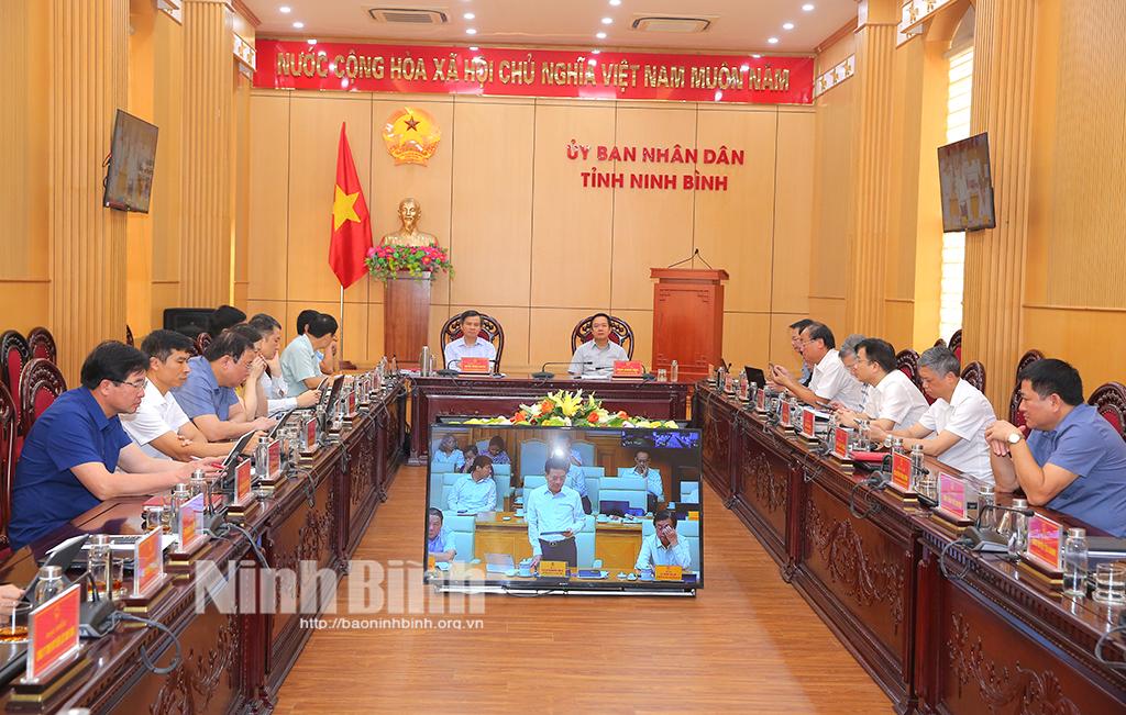 Thủ tướng Chính phủ Phạm Minh Chính chủ trì hội nghị trực tuyến về giải pháp khắc phục hậu quả của cơn bão số 3