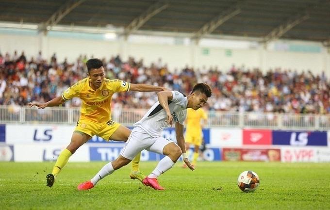 HAGL thắng sát nút Nam Định