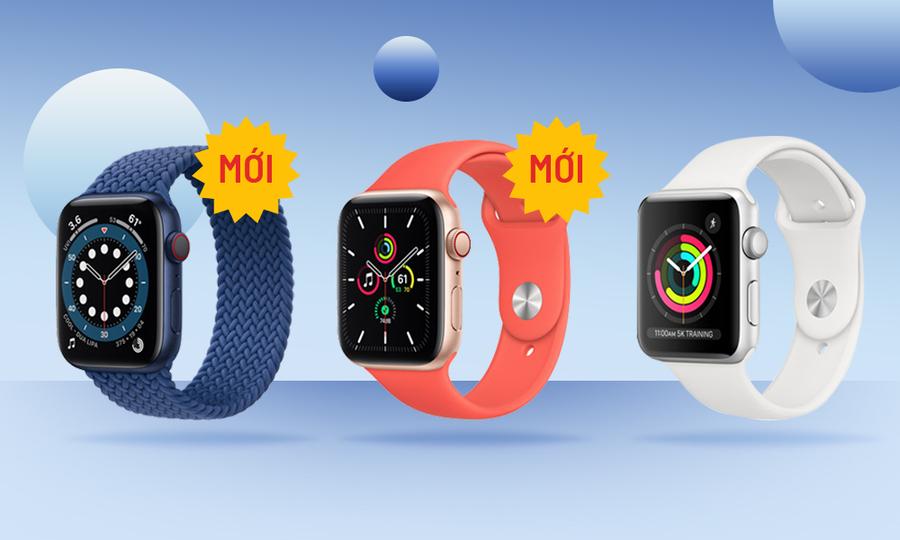 So sánh ba dòng Apple Watch