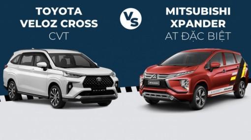 Tầm giá 650 triệu đồng, chọn Toyota Veloz Cross hay Mitsubishi Xpander
