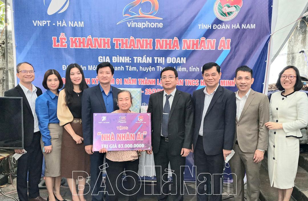 Một hộ có hoàn cảnh đặc biệt khó khăn ở xã Thanh Tâm được hỗ trợ 83 triệu đồng xây dựng nhà ở