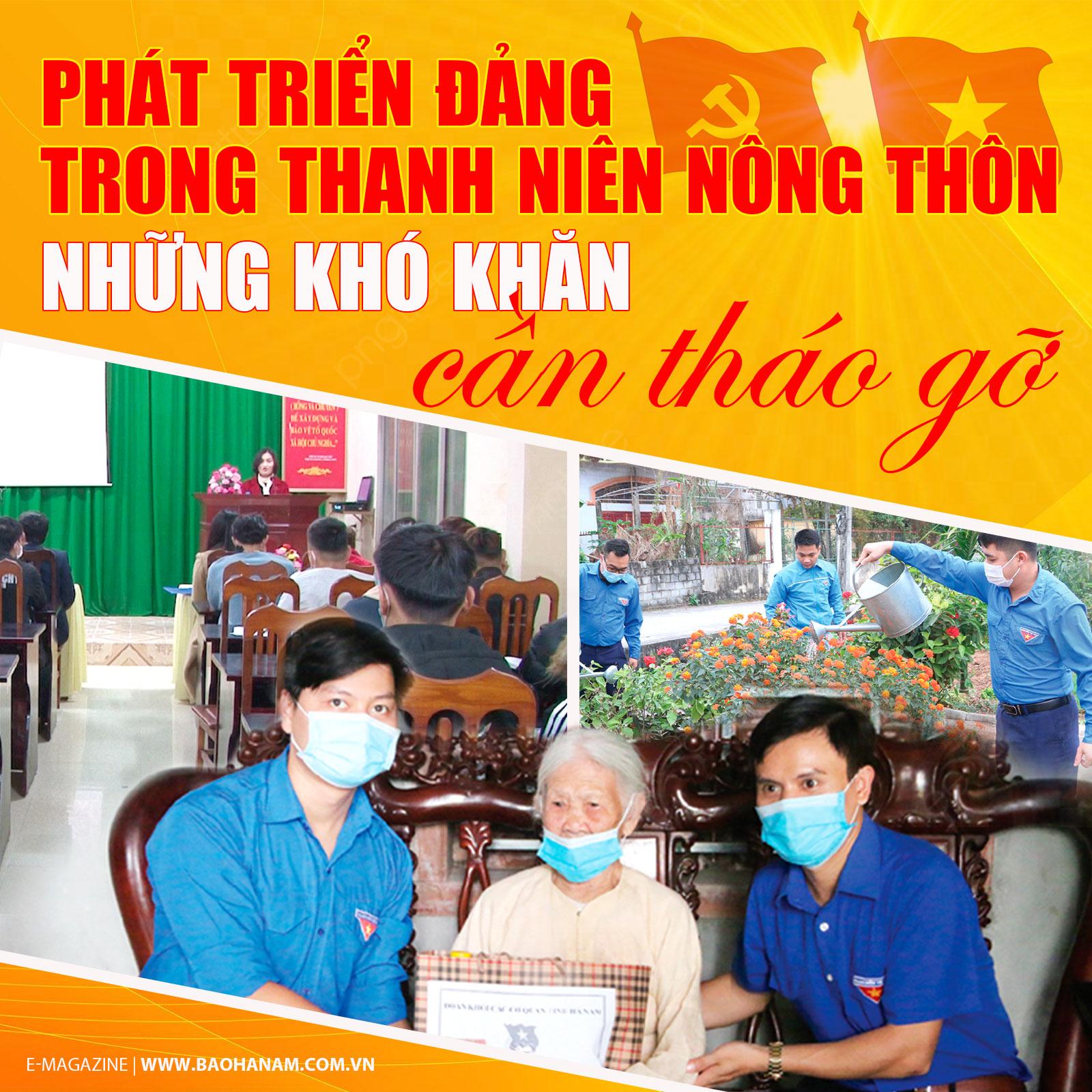 Phát triển Đảng trong thanh niên nông thôn - Những khó khăn cần tháo gỡ