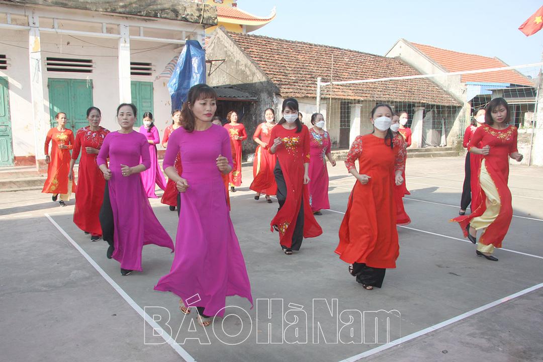 Dân vũ - Nét mới trong phong trào thể thao quần chúng ở Bình Lục