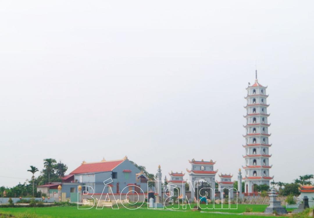 Chùa Thông, đền Thiên Quan gắn liền với truyền thống đấu tranh cách mạng của nhân dân xã Chân Lý