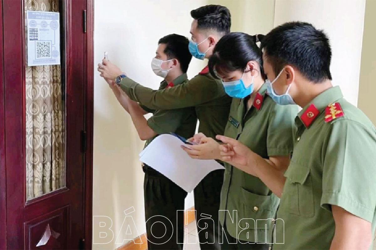 Tham mưu ứng dụng công nghệ thông tin, góp phần bảo đảm an ninh trật tự trong tình hình mới