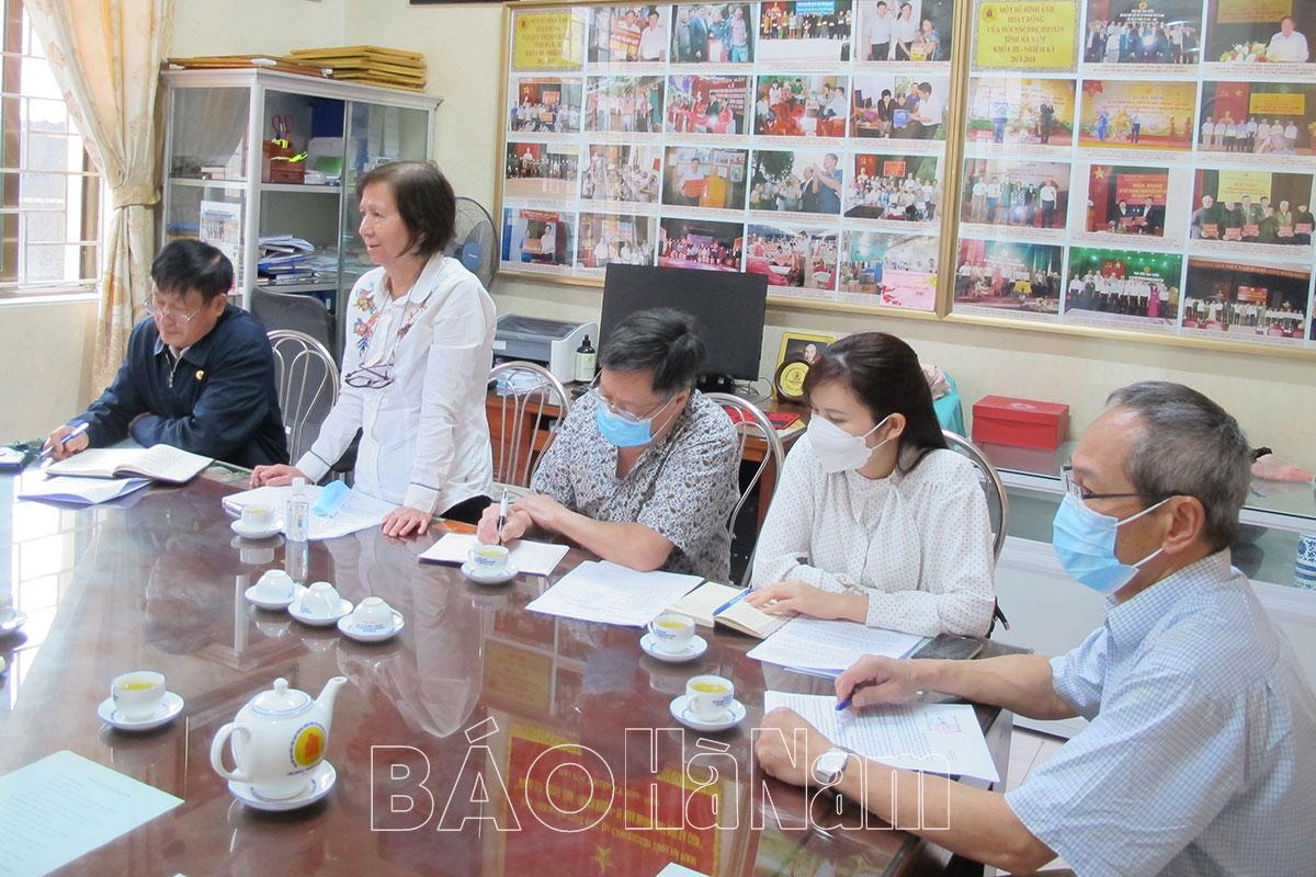 Hội Bảo trợ trẻ em dioxin Pháp (VNED) thăm các nạn nhân da cam/dioxin trên địa bàn Hà Nam