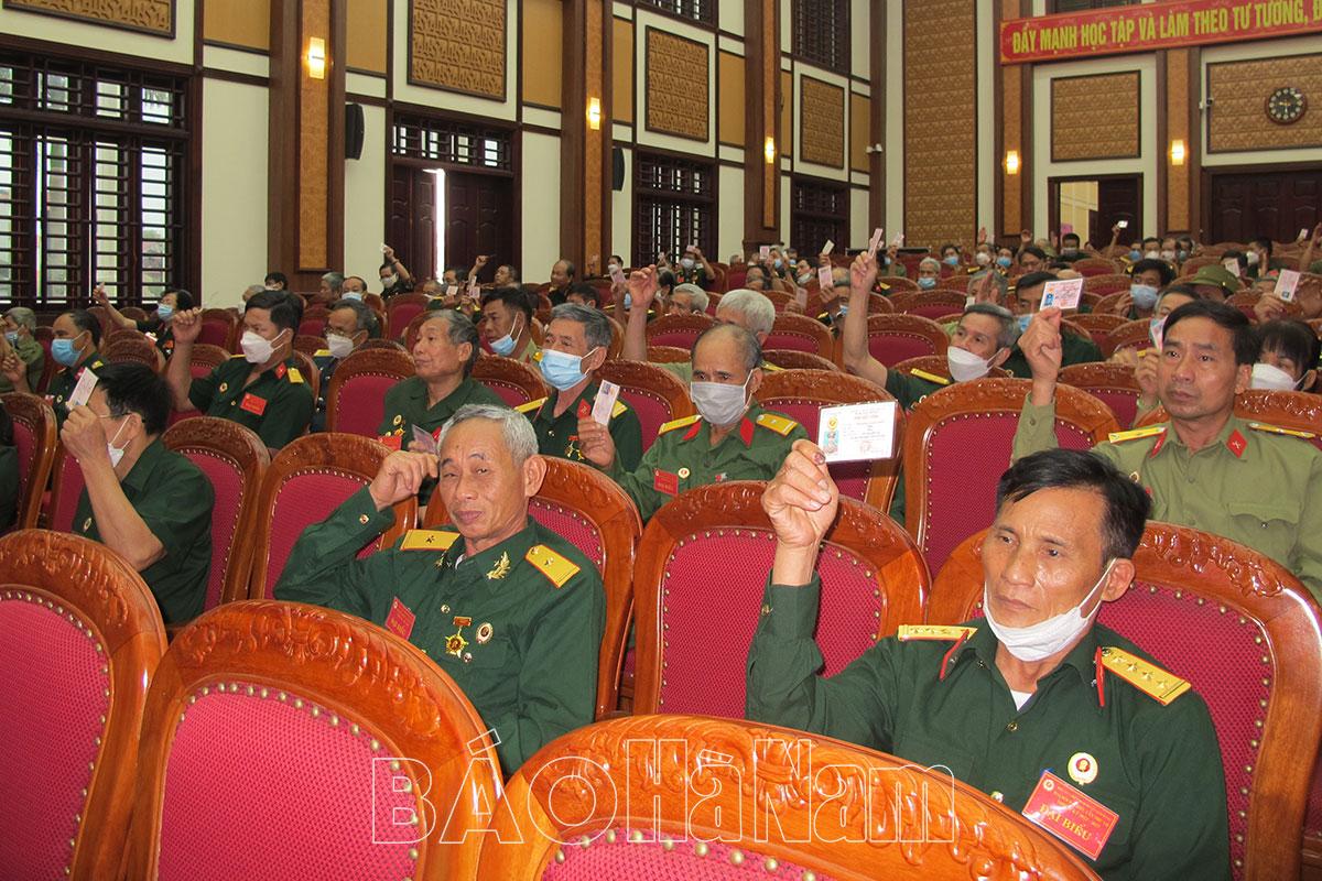 Đại hội Hội CCB huyện Kim Bảng lần thứ VII, nhiệm kỳ 2022 - 2027