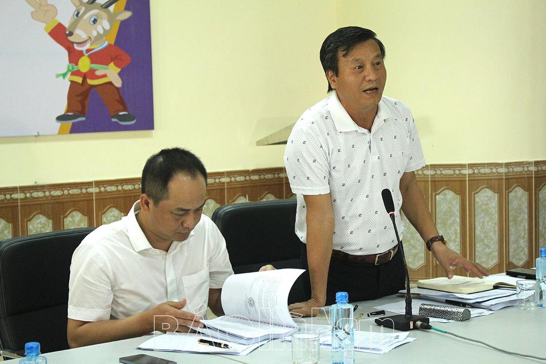 Họp Ban tổ chức môn Futsal nam, nữ Sea Games 31 tổ chức tại Hà Nam