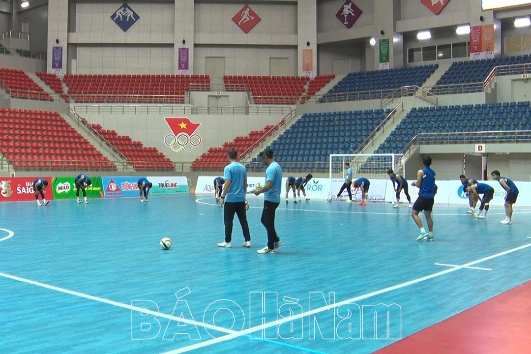 16h chiều nay (11/5) tại Nhà thi đấu TDTT tỉnh Hà Nam: Đội tuyển Futsal nam Việt Nam ra quân trận đầu